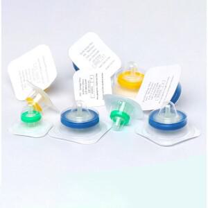 50 개 세트 0.22um/0.45um 실험실 멸균 밀리포어 주사기 필터 나일론 PES PTFE 멤브레인 화학 장비