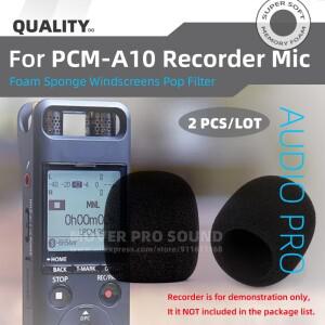 소니호환 PCM-A10 PCM A10 A 레코더 윈드 스크린 팝 필터 실드 마이크 방풍 스폰지 폼 커버