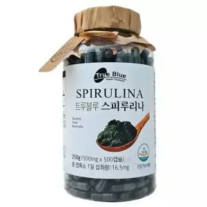 트루블루 스피루리나 (500mg x 500캡슐)