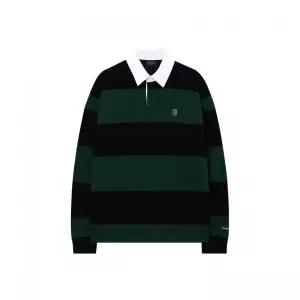 COVERNAT [추영우 착용]스몰 C 로고 럭비 맨투맨 Green
