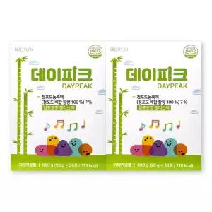 데일리플랜 데이피크 20g X 30포 2박스 키 성장 영양제 성장기 청포도맛 젤리스틱