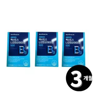 뉴트리원 맥시도스 니코틴산아미드 30캡슐, 3개
