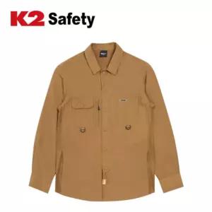 K2 세이프티 SH-2404 작업복 셔츠유니폼 근무복상의 긴팔