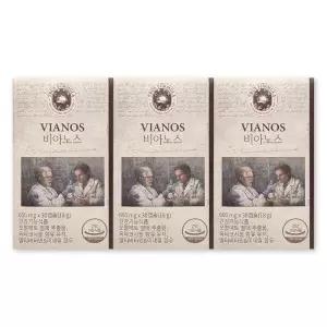트루포뮬러 비아노스 600mg X 30캡슐 3박스 쏘팔메토 옥타코사놀 전립선 건강 영양제 도움 효능 비아녹스