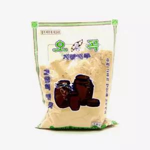 전통 장맛 오곡 개량메주가루 1kg식자재 식료품 가공식품 장류 분말 막장 고추장 간장