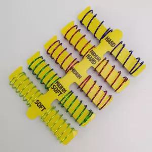 1/10 스케일 RC카 범용 10pcs 컬러 쇼크 업소버 스프링 드리프트 온로드 레이싱