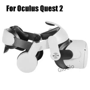 Oculus Quest 2 VR 헤드웨어 안경용 조절 가능한 스트랩 편안함과 교체 액세서리를 개선합니다