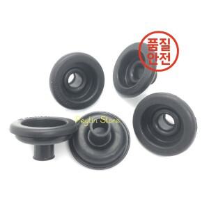자동차 방진 와이어 패싱용 블랙 트럼펫 모양 스레딩 고무 슬리브 시트 금속 구멍 58mm No.3724016-01 5