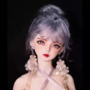 1/3 BJD 인형 머리 소재 여성 DIY 액세서리 노메이크업 선물