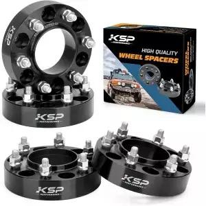 KSP 1.5in 휠 스페이서 fit Ranger 19-2026 Ford Bronco 21-2026 허브센트릭 6x5.5 단조 38mm 6061-T6