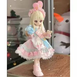 1/12 전자 애완동물 Bjd 작은 강아지의 다채로운 옷장 시리즈 블라인드 박스 카이샤 카하 인형 미스터리