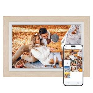 DRAGON TOUCH 디지털 액자 WIFI 10인치 IPS 터치 스크린 포토 프레임 디스플레이 32GB 저장 공간 자동 회전 앱 이메일 클라우드 클래식 10을 통한 사진 공유