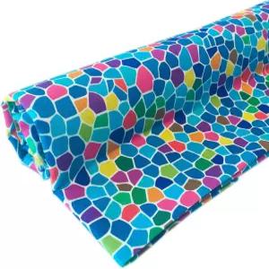 The Yard for Quilting Sewing DIY Craft Projects More의 Tonisnono 면 원단 (미리 재단된 1야드 블루