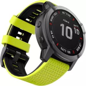 OVERSTEP 가민 Fenix 7/Approach S60/S62 스마트워치용 22mm 소프트 실리콘 교체 스트랩 5 Plus/Fenix 6