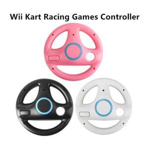 컬러 게임 레이싱 스티어링휠 컨트롤러 닌텐도 호환 Wii 호환 원격 카트 핸들