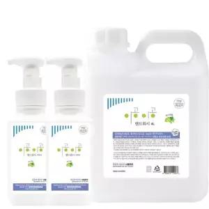 이공이공 핸드워시 세트 4L 500ml 500ml 손세정제 5가지향 손세정용
