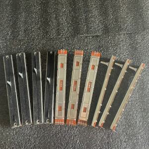 Soundcraft LIVE4 시리즈/믹서 듀얼 채널 B10KX2 링크 페이더 용 10pcs 128mm SC1009N 스트레이트 슬라이드
