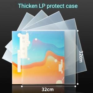1/3/5Pcs  고강도 LP 레코드 비닐 커버 12 인치 앨범 외부 슬리브 Thicken Hard Protect Case 보호기 보관