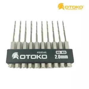 스텐기리 스텐드릴날 임팩 써스길이 SUS 티타늄 HSS M35 드릴비트 2.0mm 10pcs+1