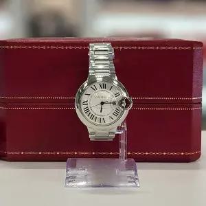 [대구백화점] [까르띠에(Cartier)]까르띠에 발롱블루 스틸 33MM(여성시계 전시상품급 W6920084)