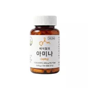 비타민B3 배석철의 아미나 나이아신 500mg 100캡슐 1개