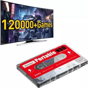 Kinhank 2TB 게임 하드 드라이브 내장 120000 Batocera 33 시스템 Mac OS/Linux/Windows XP/7/8/10/11과