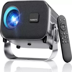 Wi-Fi 및 블루투스를 지원하는 스마트 프로젝터 800ANSI 네이티브 1080P 휴대용 내장 앱