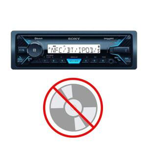 SONY DSXM55BT 블루투스 마린 디지털 미디어 스테레오 리시버 SIRIUSXM 지원 싱글 DIN