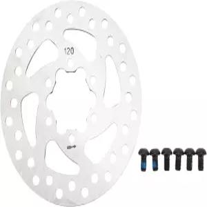 로드 바이크 산악 자전거 전기 스쿠터 BMX MTB를 위한 볼트 6개 홀 스테인리스 스틸 브레이크 로터 교체용