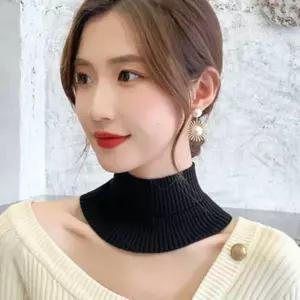 B 니트페이크목폴라 겨울목토시 겨울넥워머 여자넥워머 니트넥워머