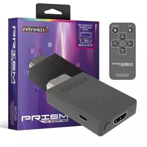 게임큐브용 레트로 비트 프리즘 HDMI 어댑터 - 1080P 지원을 위한 AV-HDMI 컨버터/업스케일러
