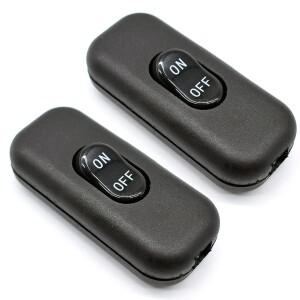 라인 코드 기기 스위치의 2pcs 버튼 램프 On Off 용 6A 250V 로커