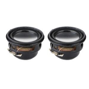 2pcs 미니 오디오 스피커 27MM 4 옴 3W 저음 멀티미디어 휴대용 사운드 우퍼 홈 시어터