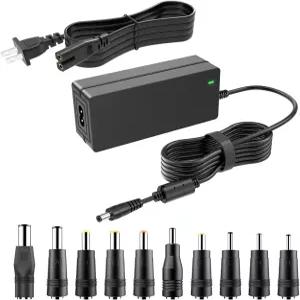 65W 45W 노트북 모니터 스피커용 19V DC 전원 공급 장치 3.42A 어댑터 10팁이 있는 LG/Acer/Acer/Assus