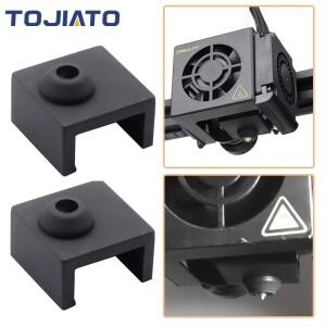 1-20pcs Ender 3 5 Pro/CR-10 MK7 MK8 용 3D 프린터 핫 엔드 실리콘 양말 케이스 히터 블록 커버