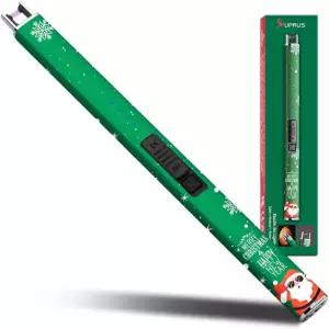 양초 바비큐 캠핑을 위한 안전 잠금 장치가 있는 SUPRUS 전기 라이터 아크 방풍 불꽃 없는 USB 충전식