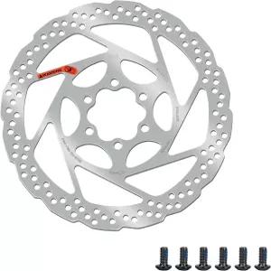 DYISLAND 140mm 자전거 브레이크 로터 볼트 6개 포함 진공 코팅 기술 센터 홀 거리 MTB 산악 도로 BMX 1pc