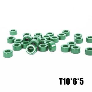 T10 x 6x5 Mn-Zn 그린 페라이트 마그네틱 링  방지 코어 인덕터 초크용 토로이드 개