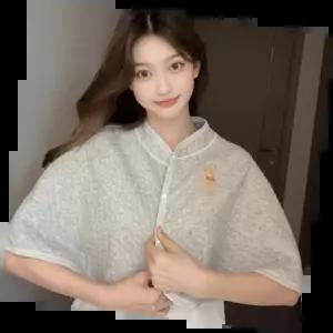 곰돌이망토담요 포근한 털 안락한 겨울 따뜻한 느낌 아동용 실내용 귀여운 디자인