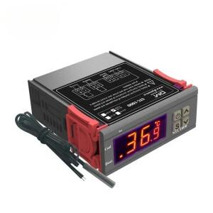 STC-1000 디지털 LED 보일러 온도 조절기 난방 및 냉각 2 릴레이 센서 호스 NTC 주전자 섭씨 도구