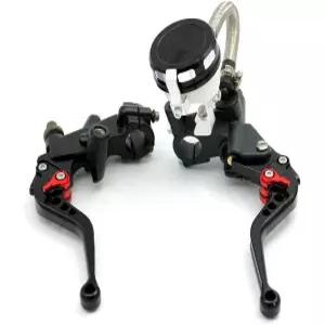 알파 라이더 7/8 CNC 브레이크 클러치 마스터 실린더 레버 저장소 모터사이클 야마하 YZF R1 1999-2015 R6S