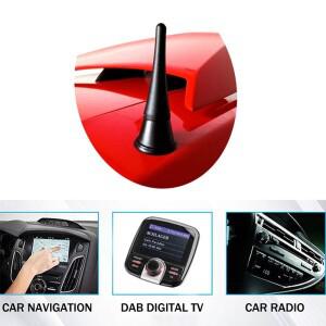 2010 머스탱 마쓰다 미아타 MX-5 숏 스터비 안테나 마스트 3.8 인치 알루미늄