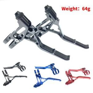 자전거 브레이크 핸들 접이식 14/16/20 인치 MTB BMX 초경량 CNC 64g 레버 brompton 호환V