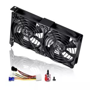 SCCCF 듀얼 92mm 그래픽 카드 팬 쿨러 비디오 VGA PCI 슬롯 GPU