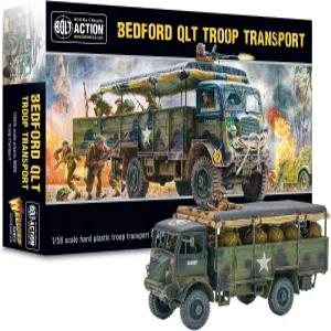 베드포드 QLT 부대 수송차 - 1 56 / 28mm 워로드 게임즈 볼트 액션용 영국 육군 플라스틱 스케일 모형 트럭