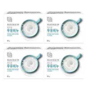 무궁화 자연미인 우유비누 90g 4개입