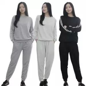 여성 빅사이즈 투라인 조거팬츠 운동복세트