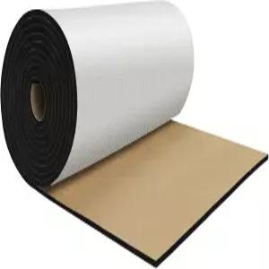 X AutoHOX 236mil 6mm 6.5sqft 사운드 데드닝 매트 알루미늄 호일 폼 열 차폐 소재 후드 보트 엔진 커버