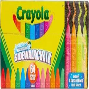 크레욜라 얼티밋 워셔블 Chalk 컬렉션 (64ct)