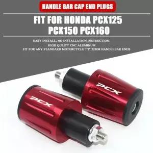 CNC 오토바이 핸들 바 그립 캡 엔드 플러그 PCX125 125 150 160 2017 2018 2019 2020 2021